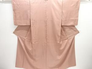 一つ紋手織り紬着物